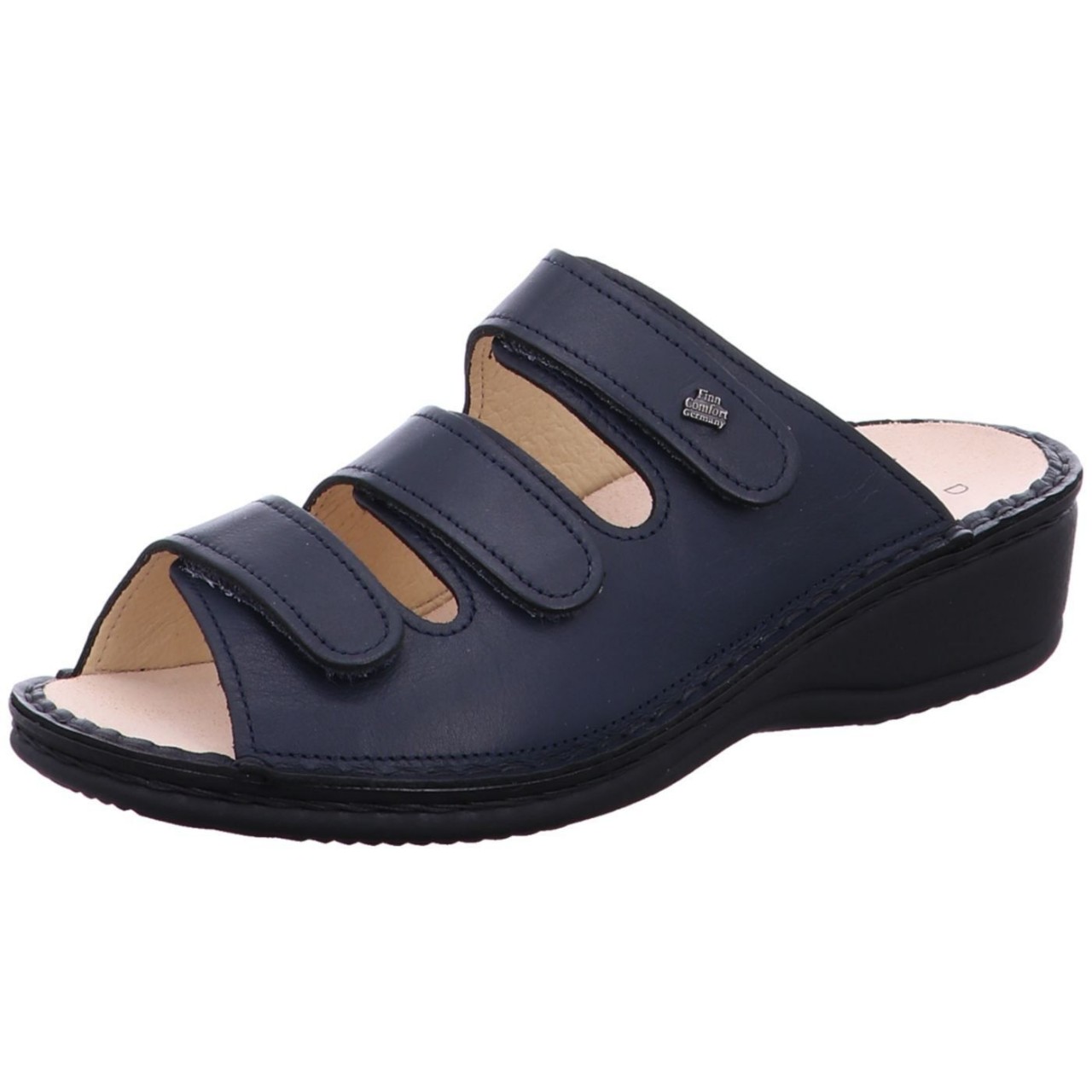 FINN COMFORT Pantoletten blau Finn-Pisa blau Nappa