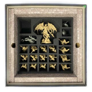 Feldherr Organizer + Schaumstoff-Set für Descent: Legenden der Finsternis - Grundspielbox