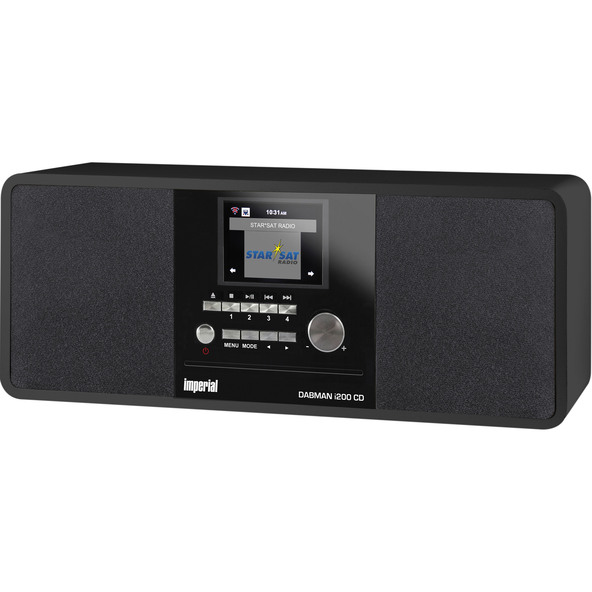 Multifunktionsradio DABMAN i200 CD, schwarz
