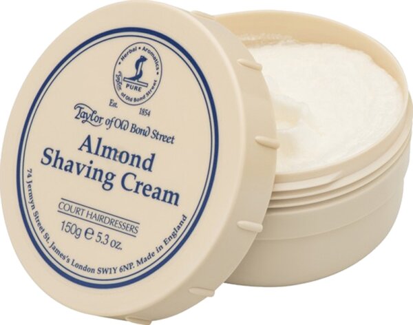 Taylor of Old Bond Street Almond Shaving Cream Rasiercreme