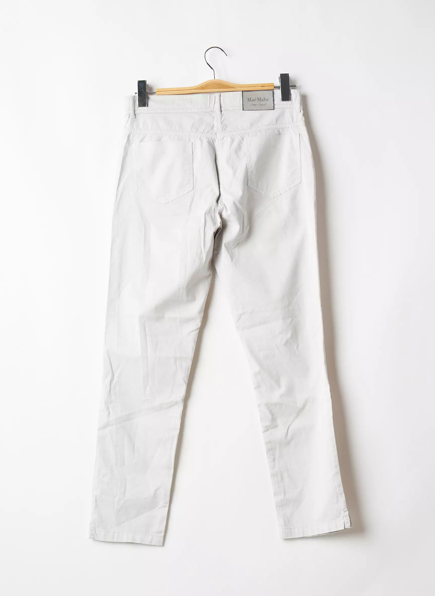Mae Mahe Pantalons Slim Femme couleur gris