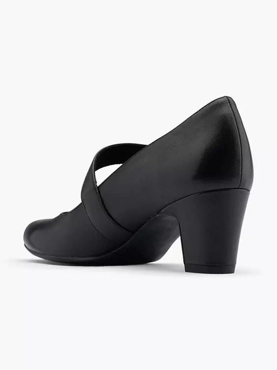 5th Avenue Leder Spangenpumps