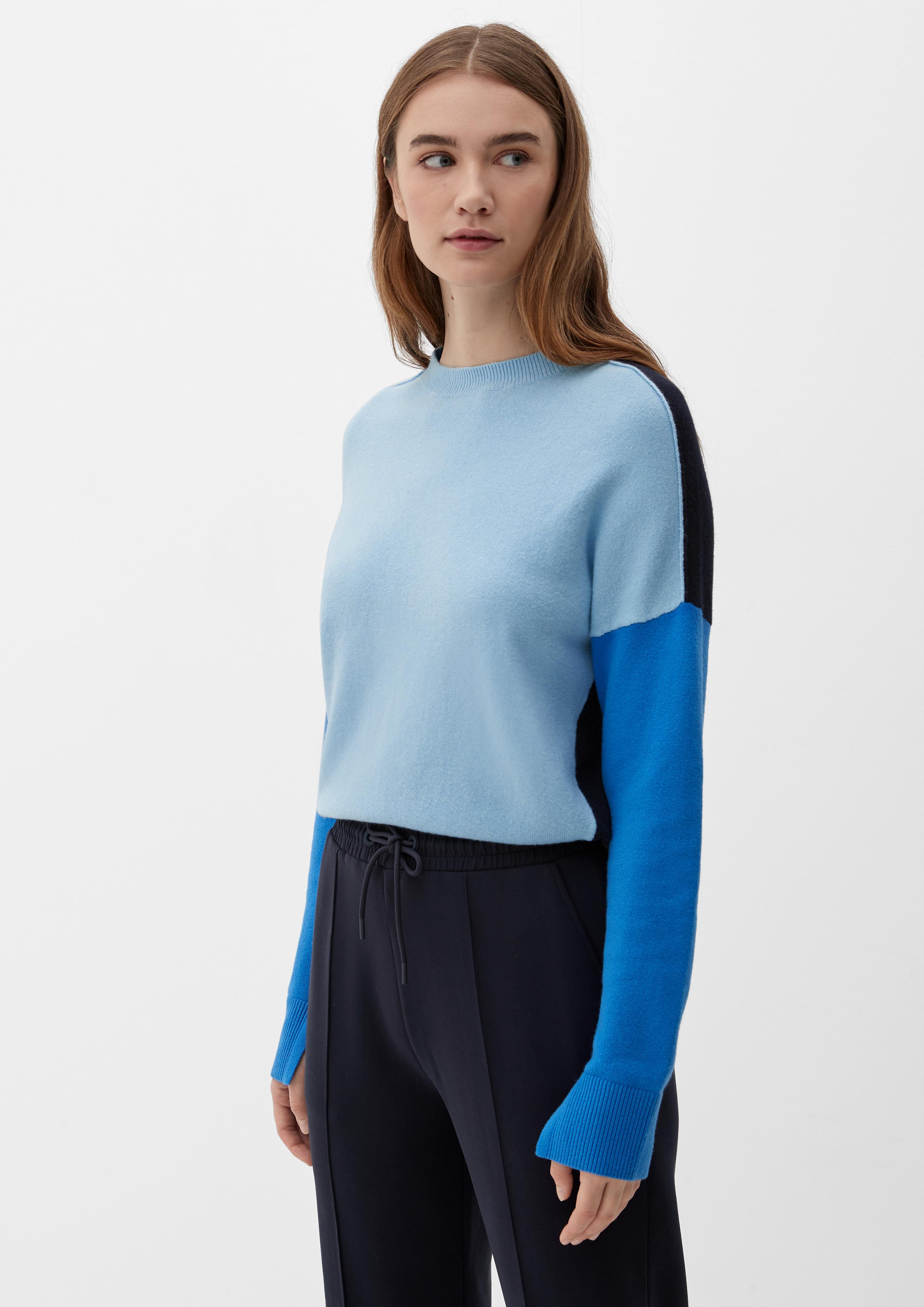Strickpullover mit Colour Blocking  2124193-59X8