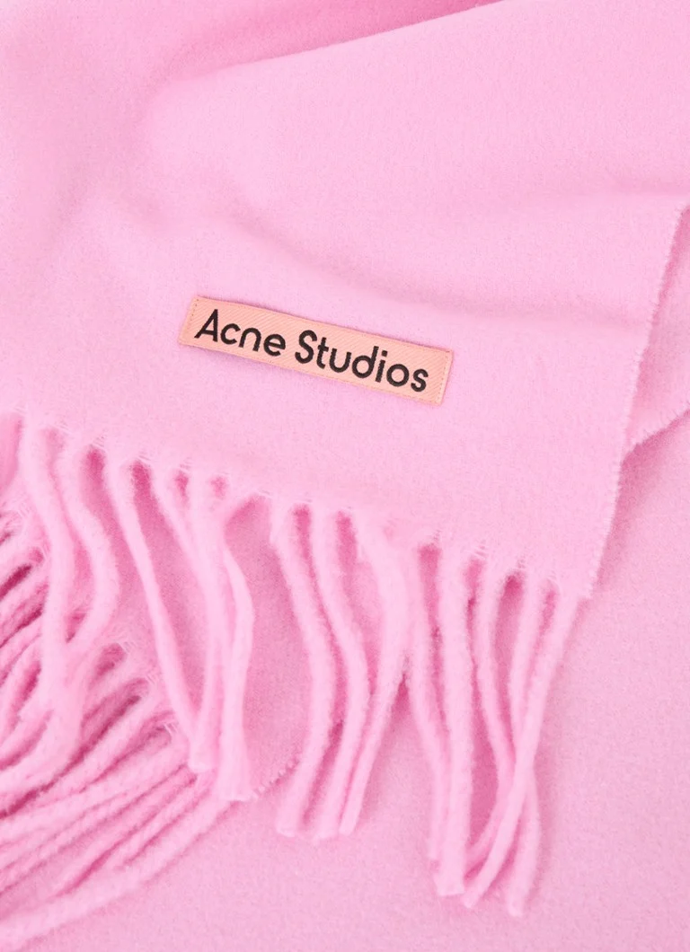 Μάλλινο κασκόλ Acne Studios 200 x 70 εκ.