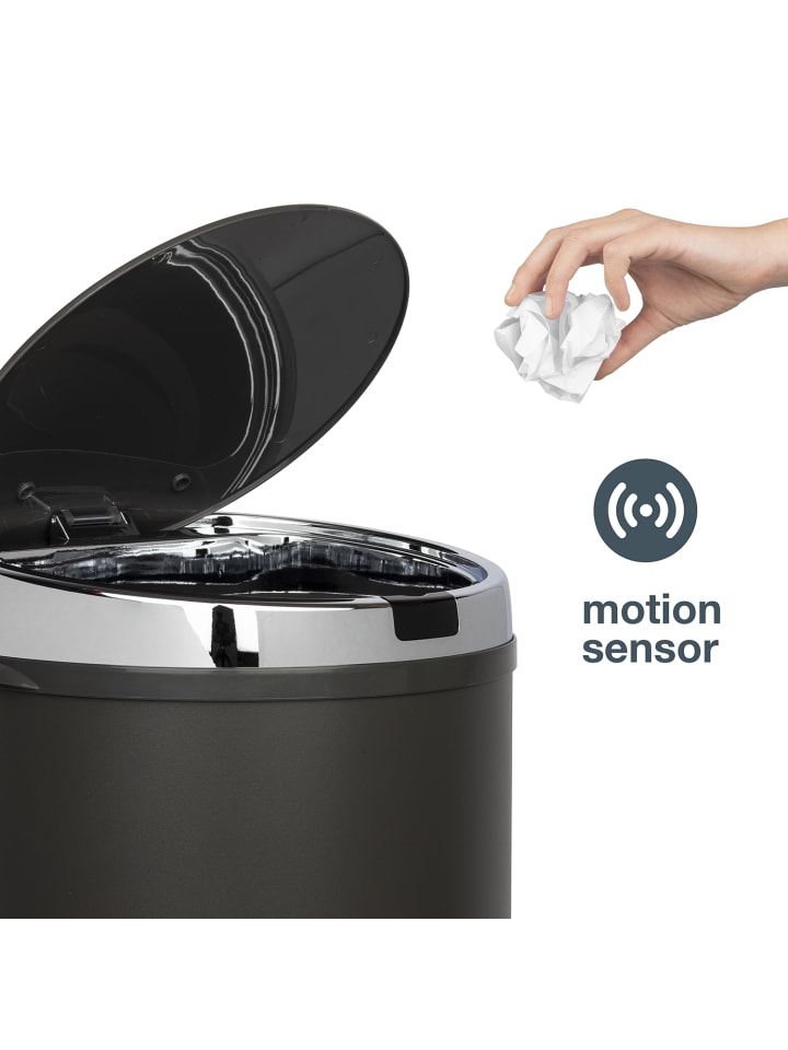Les collectors Sensor-Küchenabfalleimer 30L N°235 in Schwarz günstig kaufen onesize
