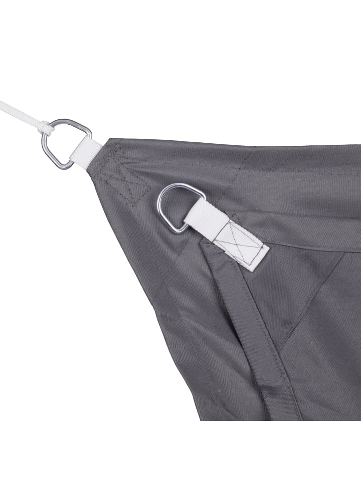 relaxdays Sonnensegel in Grau - 3x4x2x2 m günstig kaufen onesize