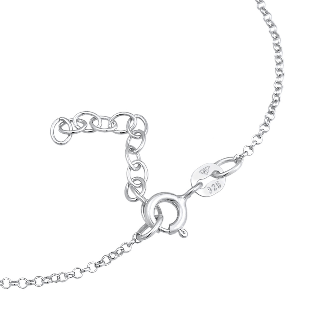 Elli Elli Bracelet Femmes Papillon Pendentif Cut-Out en argent sterling 925 Bracelet