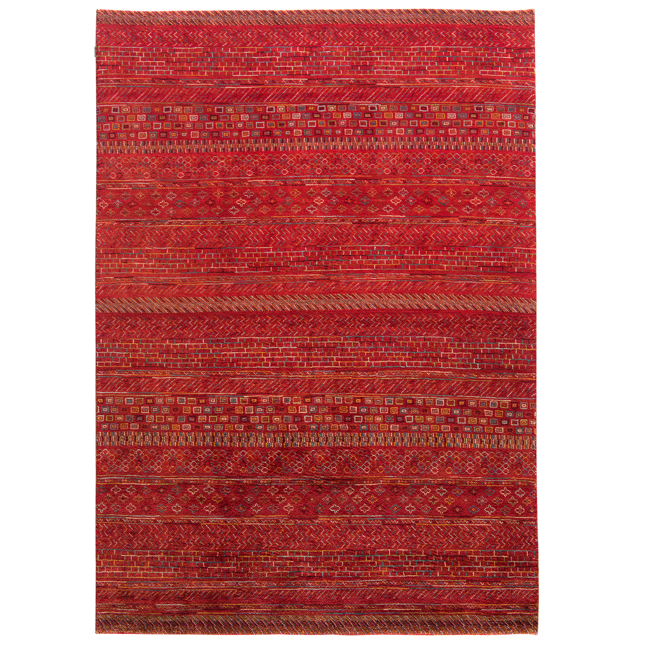 Contemporary Gabbeh ca. 172 x 240 cm, Unikat / Einzelstück