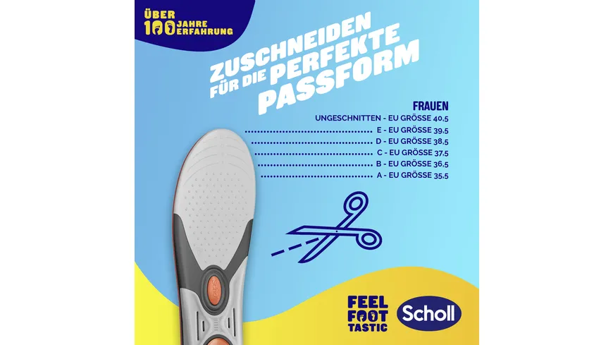 Scholl Liqui Flex Einlegesohlen Extra Support S