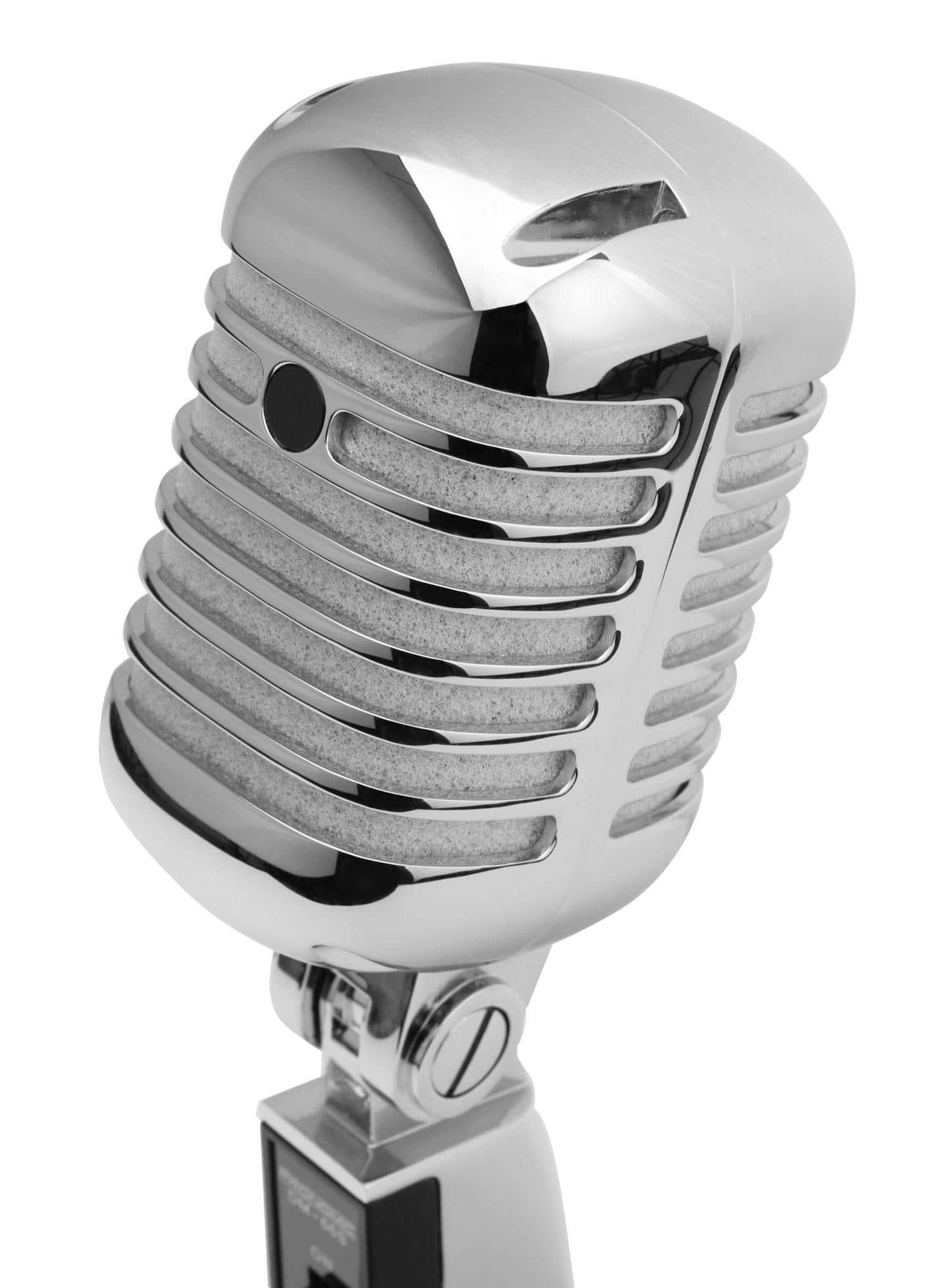 Pronomic Mikrofon DM-66 Elvis Rockabilly Dynamisches-Mikrofon (Spar-Set inkl. Mikrofonständer und XLR-Kabel, 3-tlg), Vocal Mikrofon für Sprache und Gesang