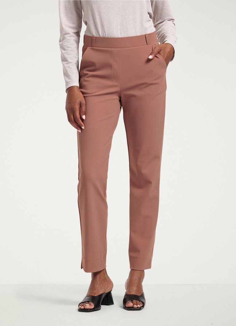 Studio Anneloes Anne high waist slim fit trousers