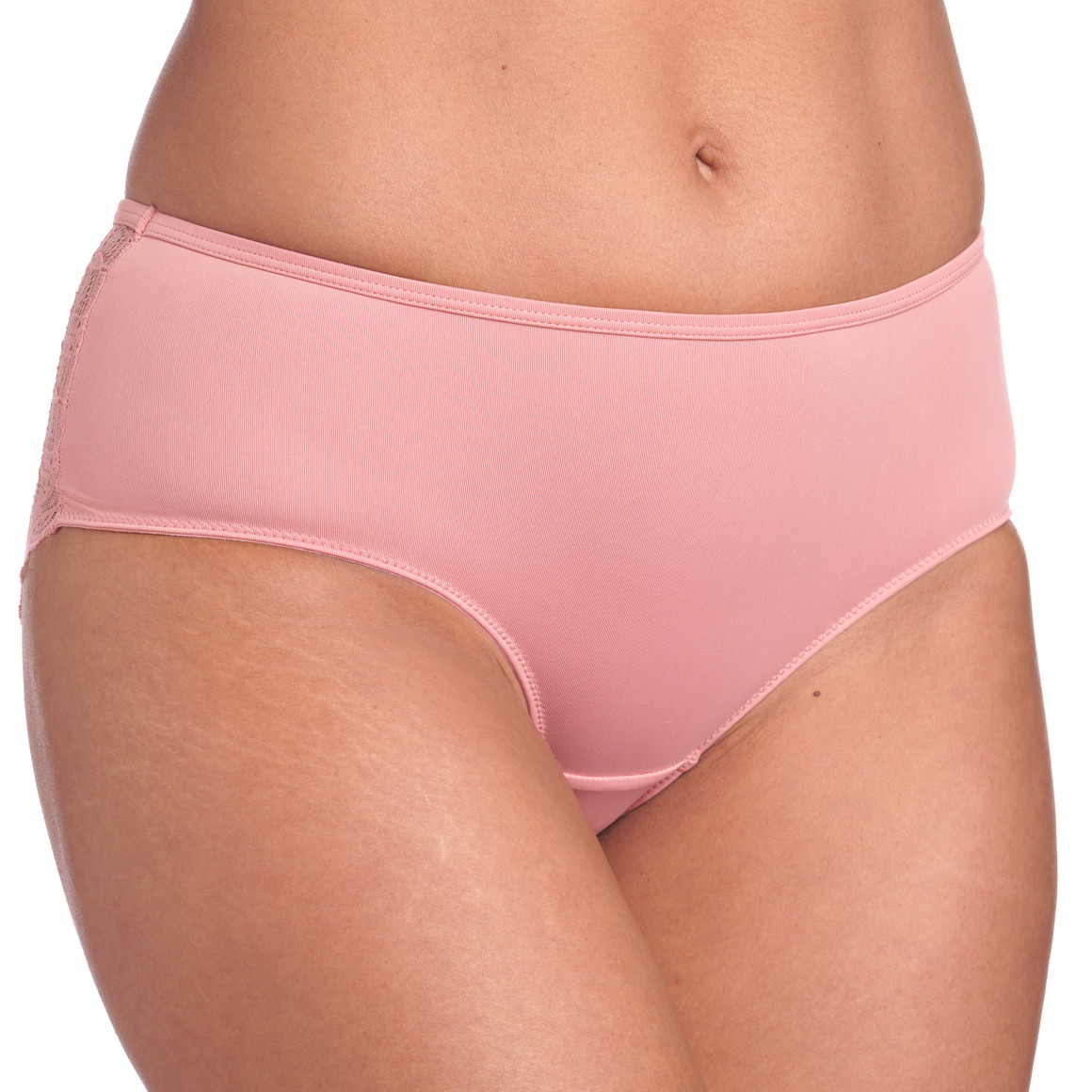 Damen Panty mit floraler Spitze