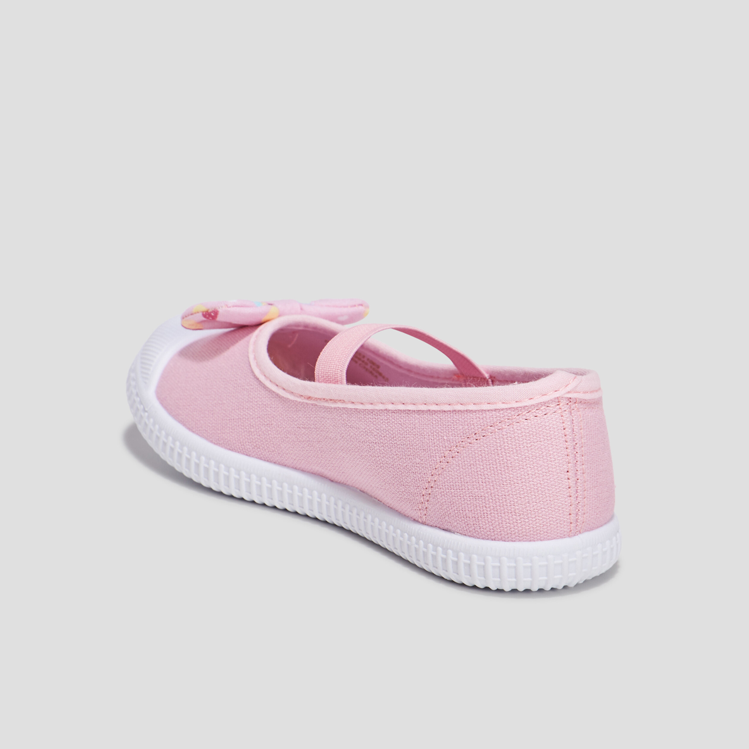 Babies en toile avec noeuds rose fille | La Halle