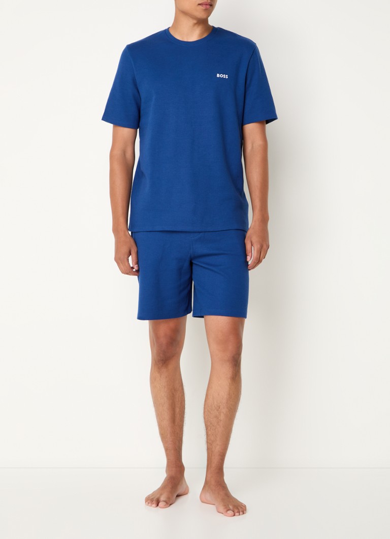 Tricou cu logo HUGO BOSS în relief