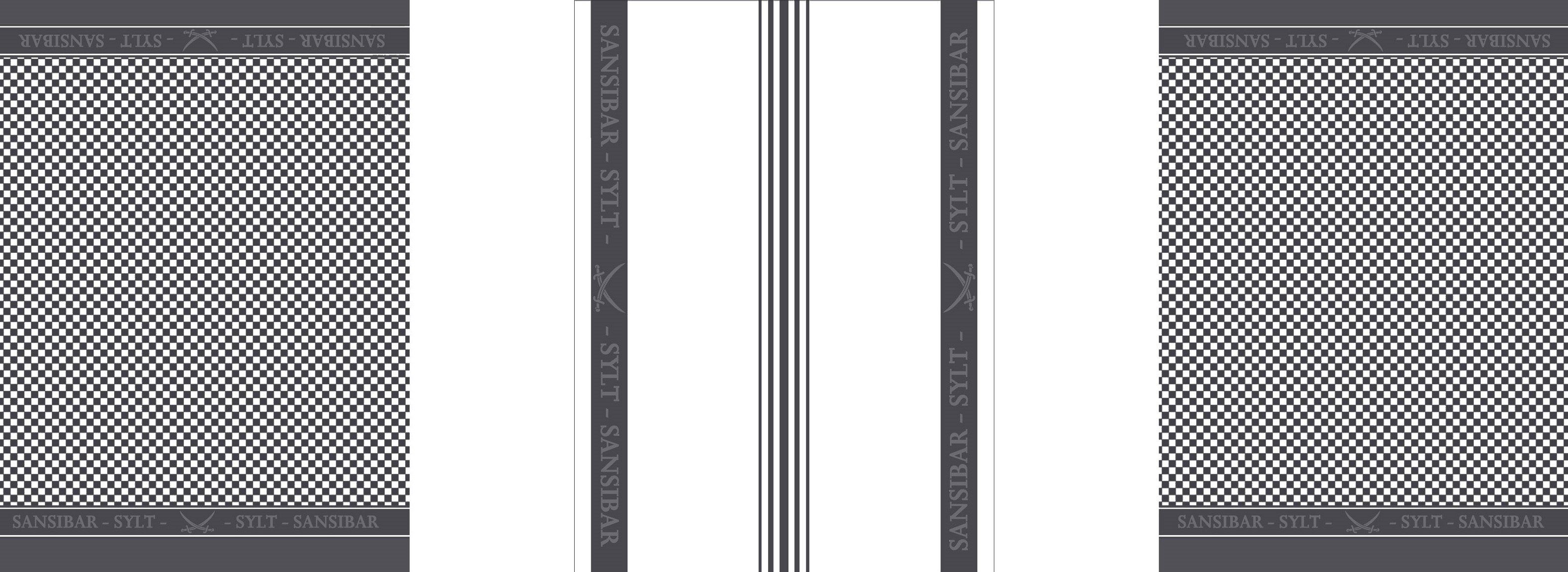 Sansibar Sylt Geschirrtuch Geschirrtücher-Set, 3-tlg, 50x70 cm, 100% Baumwolle, Premium Qualität, (Set, 3x Geschirrtuch, 50x70 cm, zwei verschiedene Designs), Jacquardgewebe, zwei verschiedene Motive