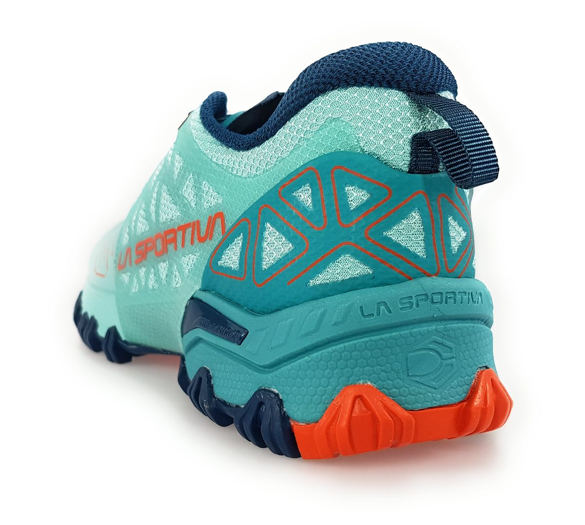 La Sportiva Bushido II W'S 36T63822 Grün Lagoon/ Cherry Tomato