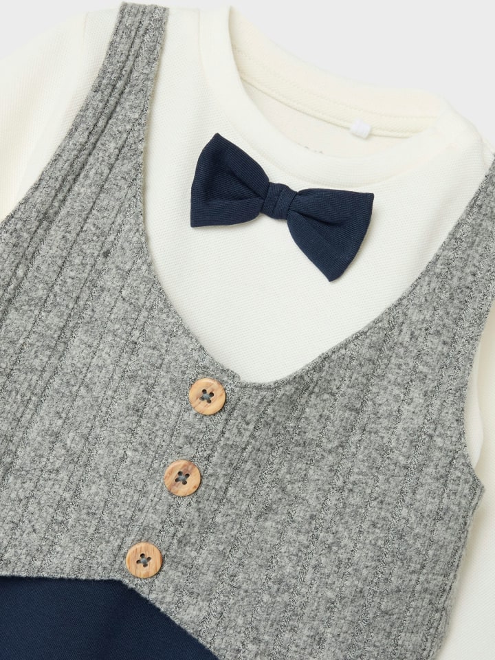 name it Taufanzug NBMFIDUS LS BODYSUIT in navy blazer günstig kaufen