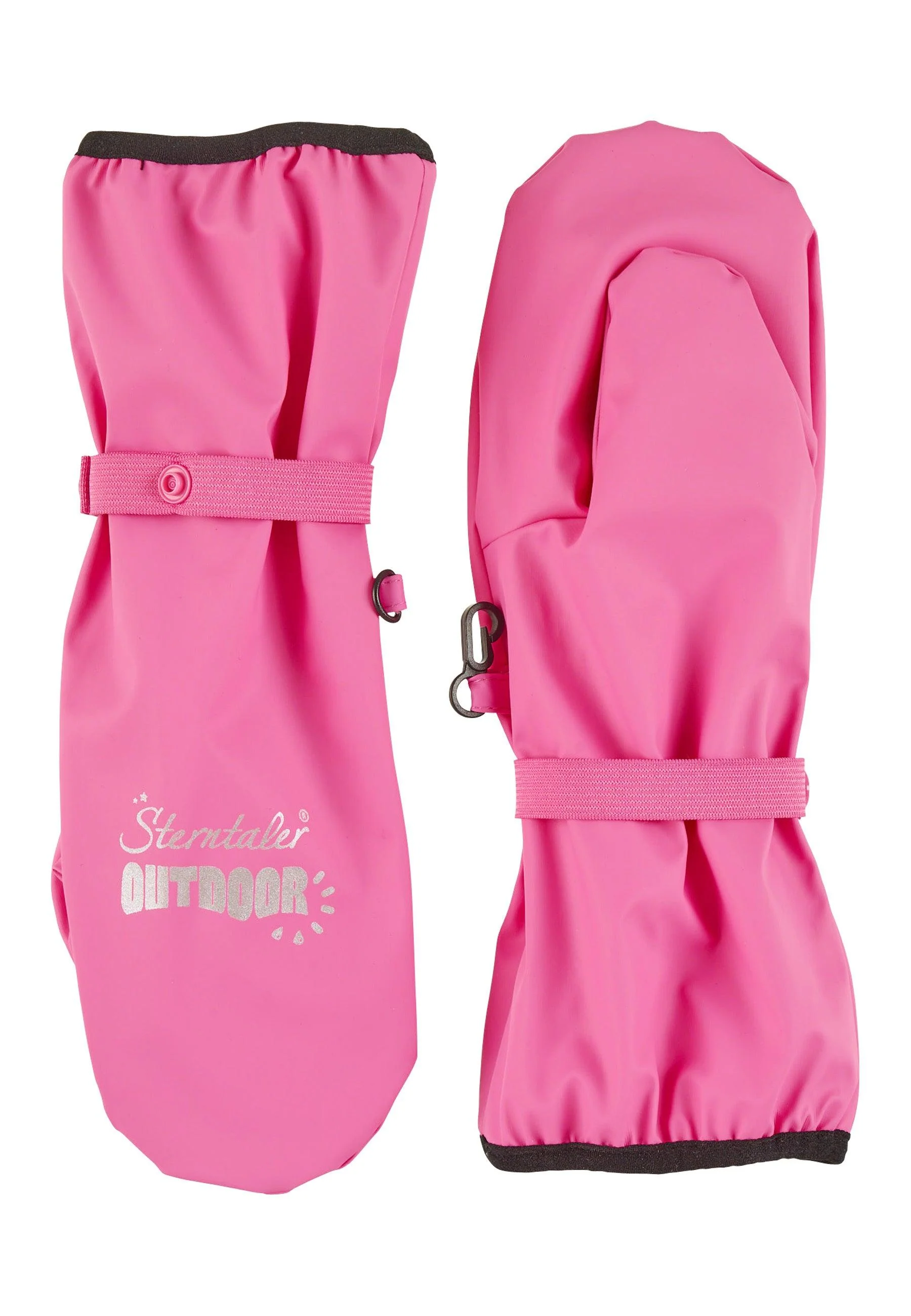 Stulpen-Handschuh in Marine o. Hortensie,gefüttert