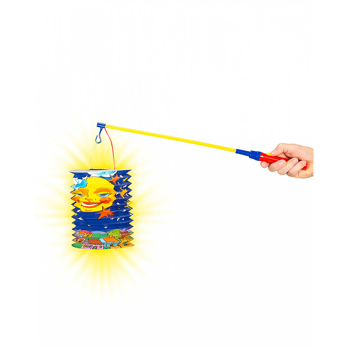 Laternenstab mit Halter für Lampions & LED Beleuchtung Partydeko