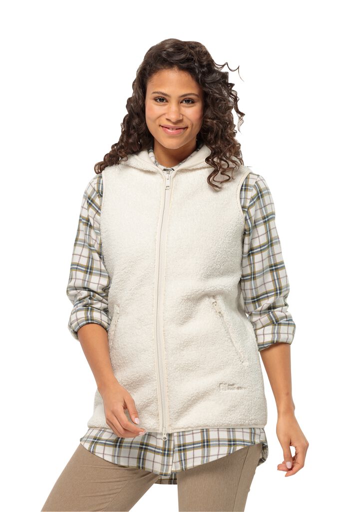HIGH CURL LONG VEST W Fleeceweste Damen