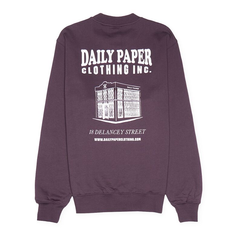 Daily Paper Nedeem Sweater plum perfect purple
