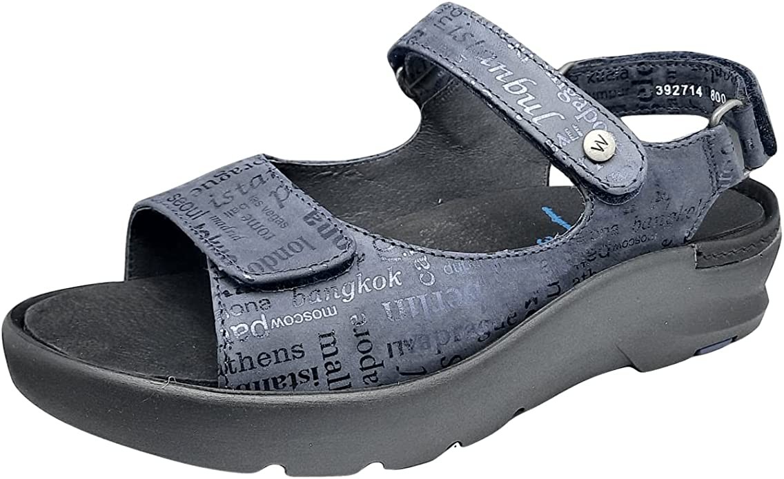 WOLKY Klassische Sandalen blau