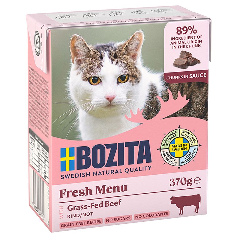 Sparpaket Bozita Tetra Häppchen in Soße 24 x 370 g