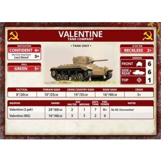 Valentine Tank Company (Plastic)