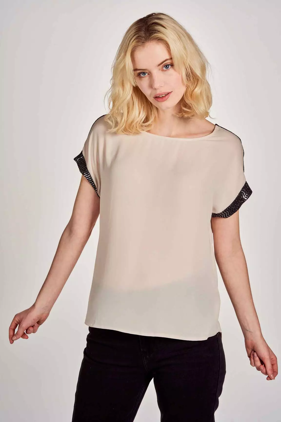 Only Tops Femme couleur beige