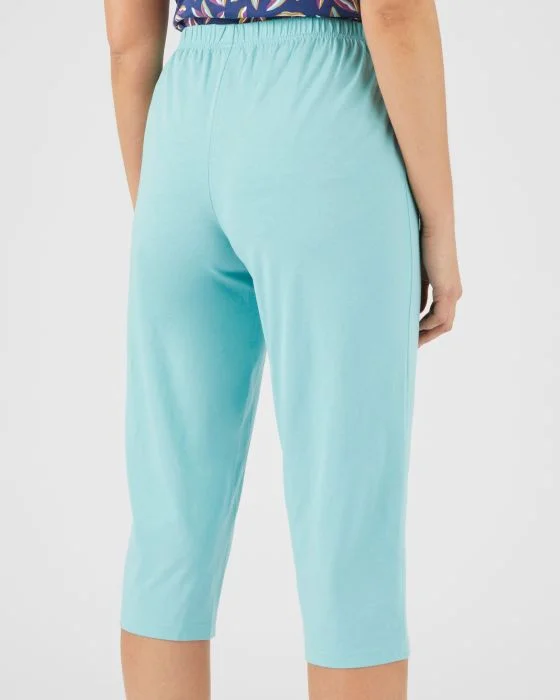 Pantacourt de pyjama pur coton peigné