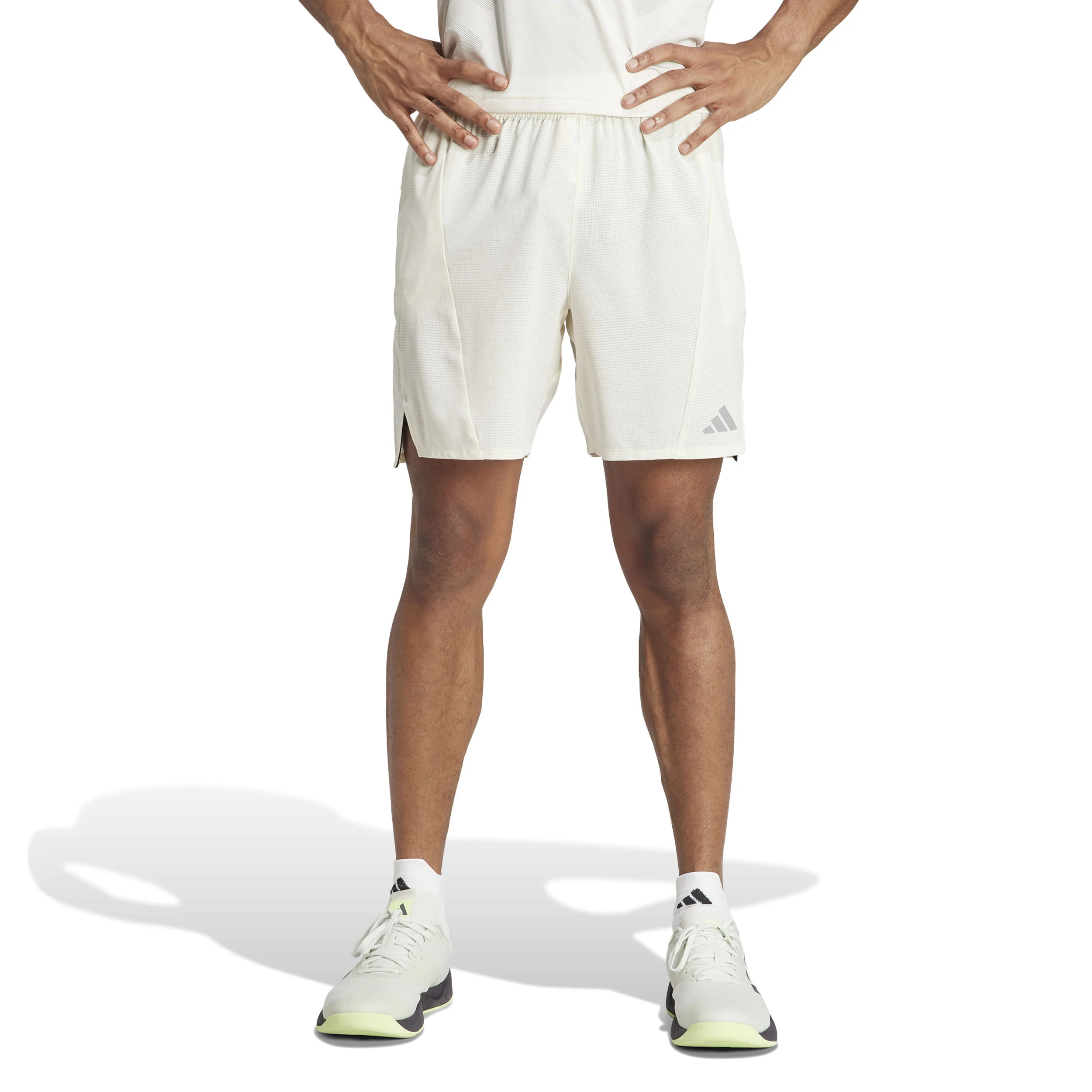 D4T Heat Ready 7in Shorts Herren - Creme
