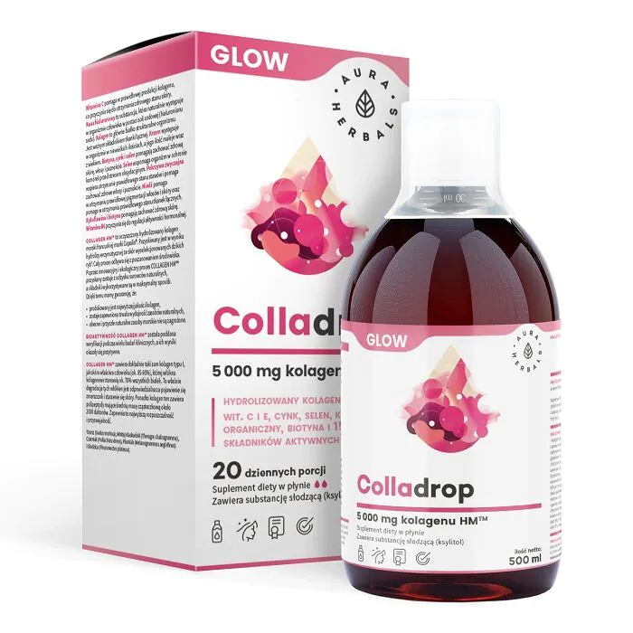 „Colladrop Glow“ jūrinis kolagenas 5000 mg, skystas