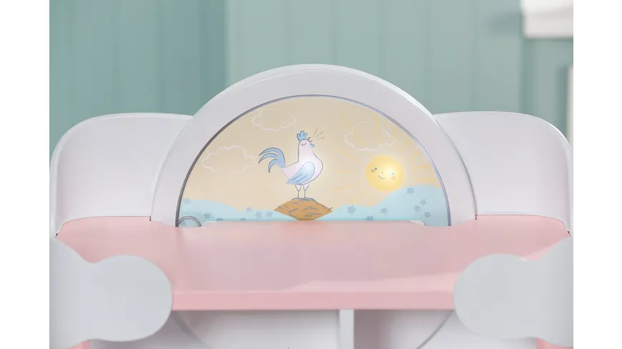 Baby Annabell - Day & Night Wickeltisch mit Auflage und 3 Kleiderbügeln