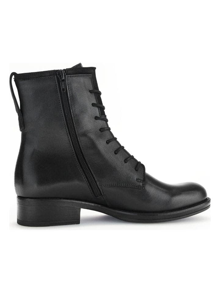 Gabor Leder-Boots in Schwarz günstig kaufen