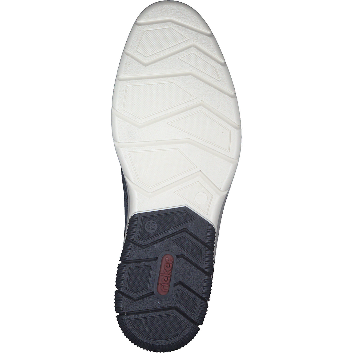 Rieker 14450, Business-Schnürschuhe, Herren, Blau