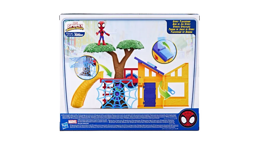 Hasbro - Marvel Spidey and His Amazing Friends Spidey-Spielplatz