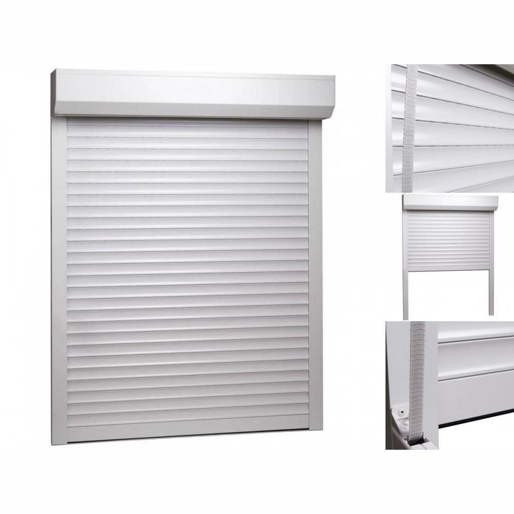 Jalousie Rollladen Aluminium 70100 cm Weiß, vidaXL