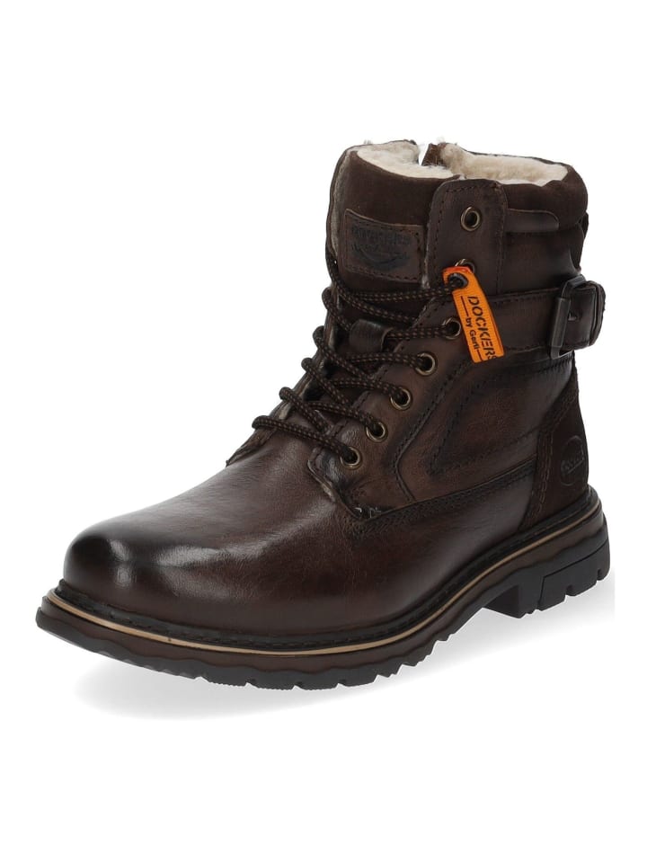 DOCKERS Stiefelette in Braun günstig kaufen