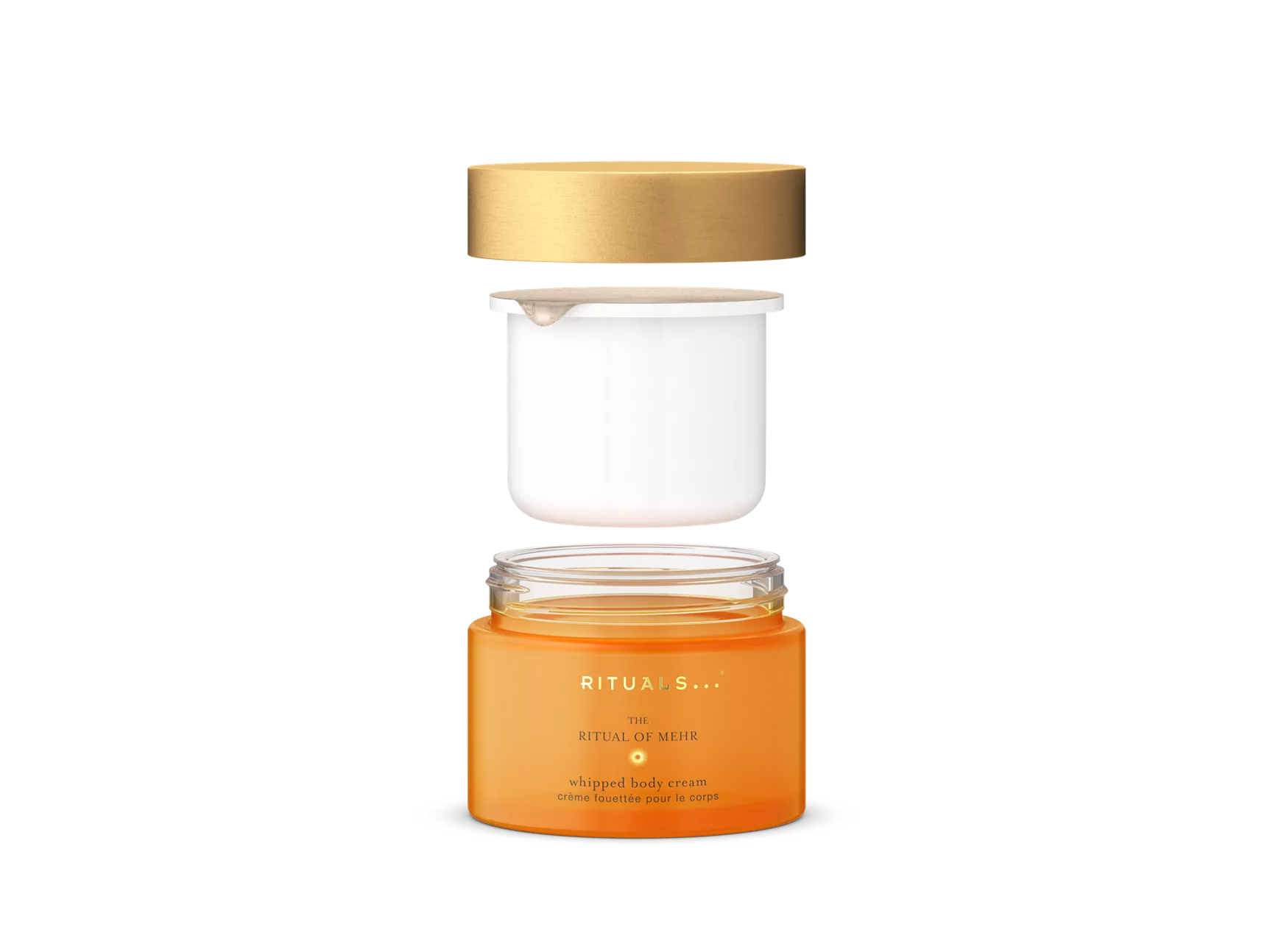 Recharge de crème pour le corps The Ritual of Mehr 220 ml