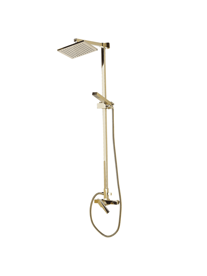 Beliani Wannenarmaturen TAGBO in Gold - (W) 18 x (H) 115 x (L) 52 cm günstig kaufen onesize