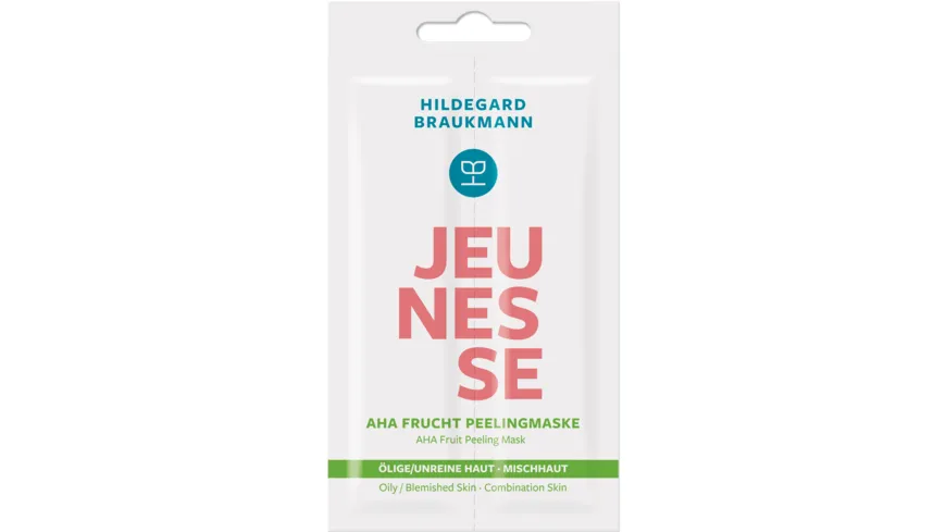 HILDEGARD BRAUKMANN JEUNESSE AHA Frucht Peelingmaske 14 ml