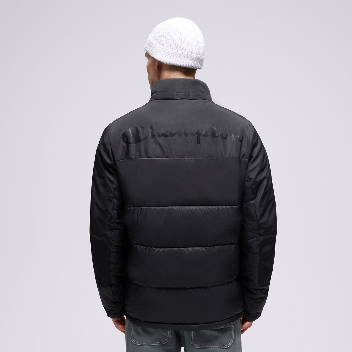CHAMPION DAUNENJACKE JACKET Schwarz