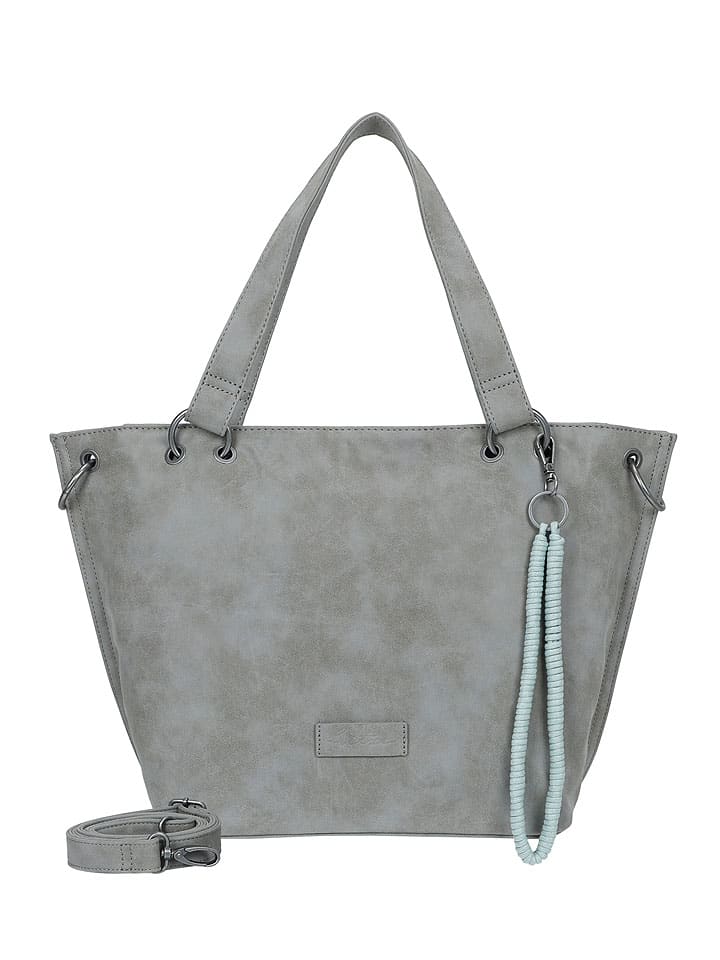 Fritzi aus Preußen Schultertasche in Grau - (B)12 x (H)31 x (T)40 cm günstig kaufen onesize