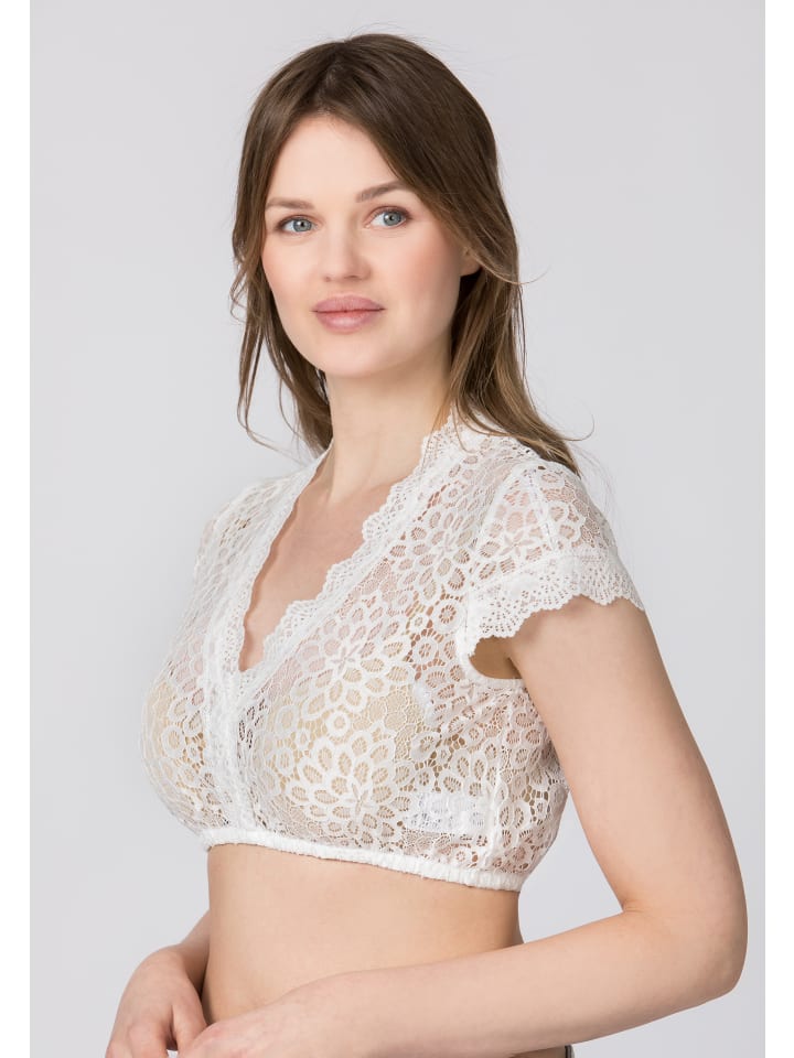 Stockerpoint Stockerpoint Dirndlbluse Kensy in creme günstig kaufen