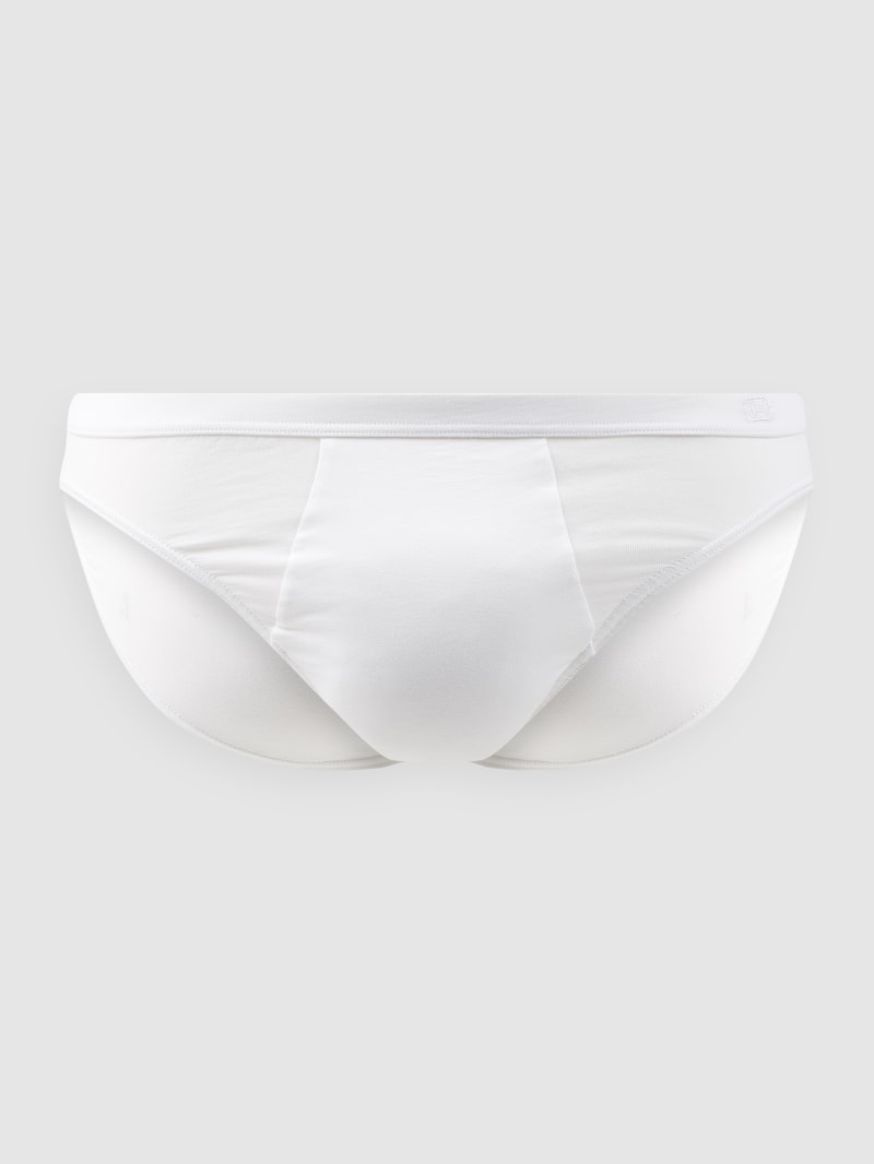Slip mit Stretch-Anteil in weiß