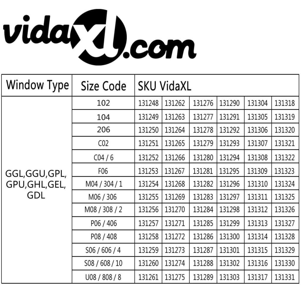 Rollo Verdunkelungsrollo Schwarz 102, vidaXL