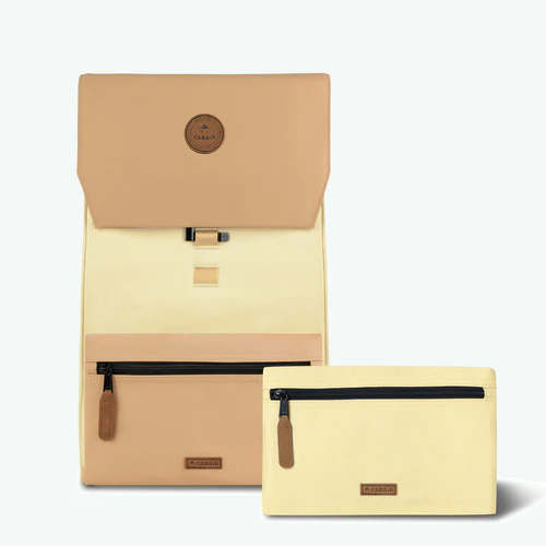 City Takeo beige backpack