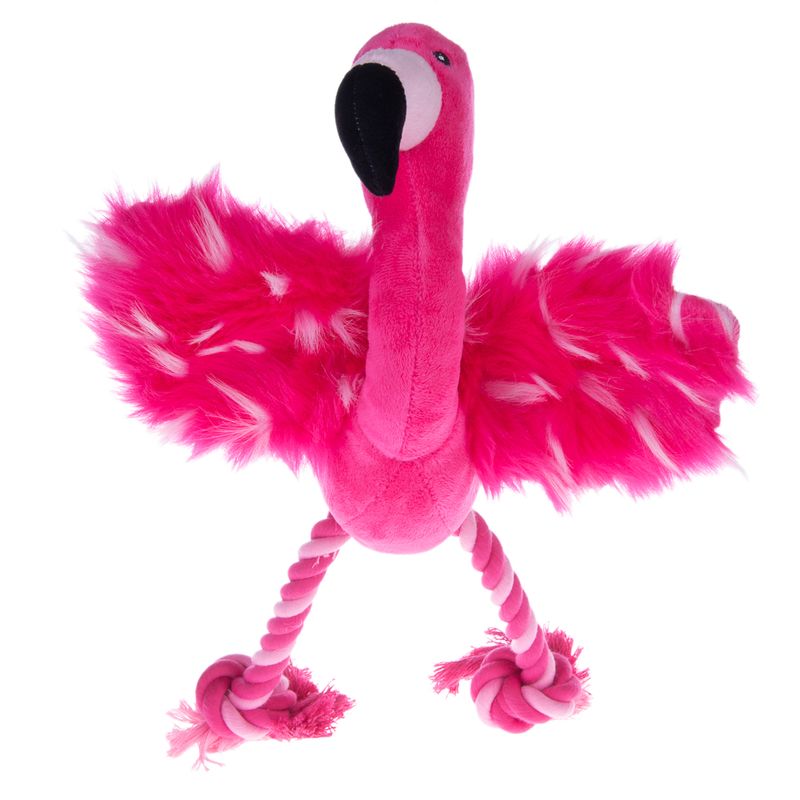 Hundespielzeug Flamingo mit Tau zu TOP-Preisen % bei bitiba.de