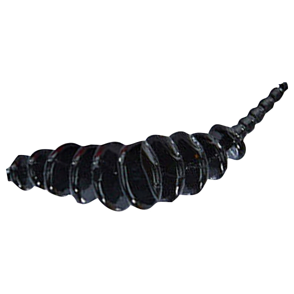 Kogha Gummiköder Räuberfänger Troutworm (schwarz)