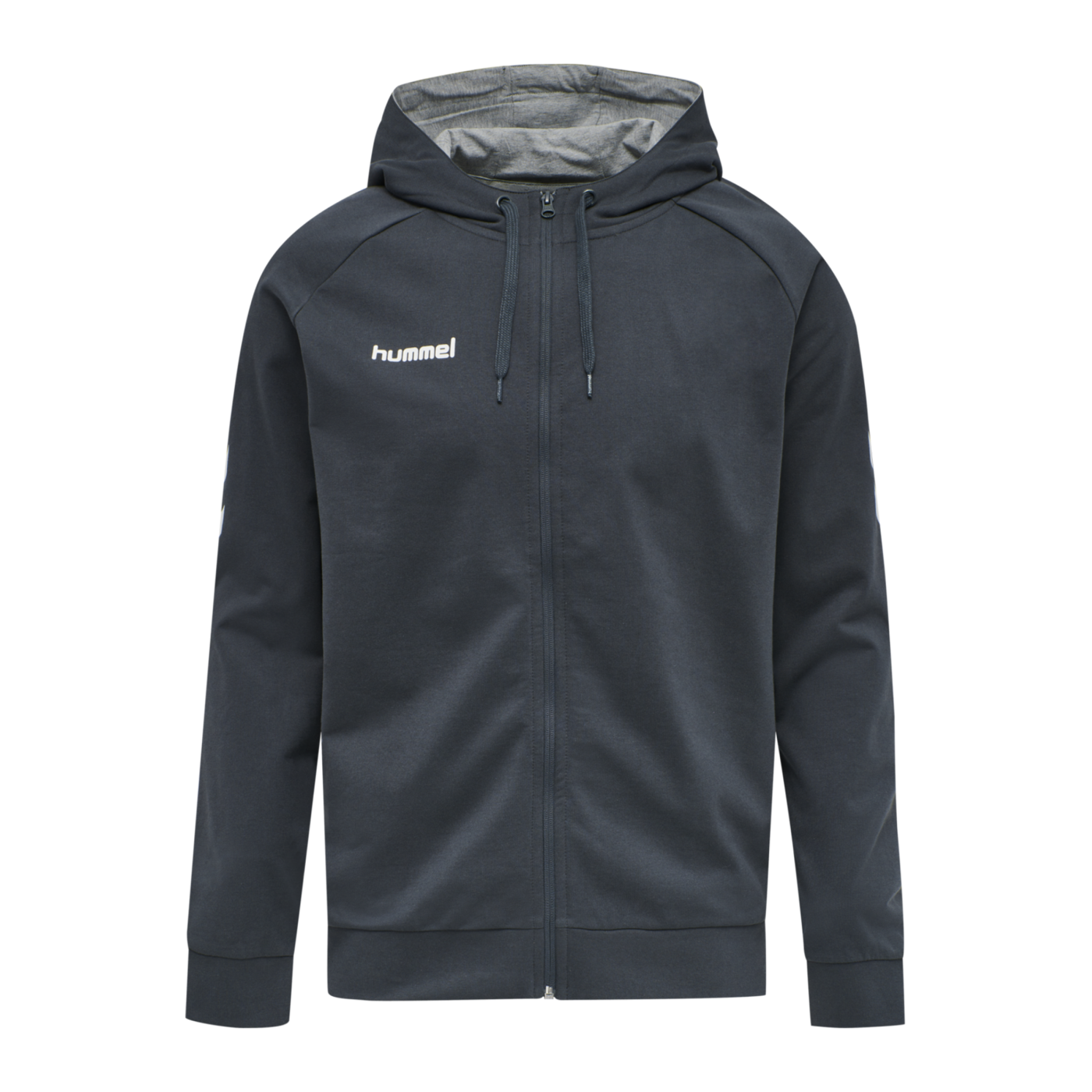 Hummel Cotton Kapuzenjacke Grau F8571